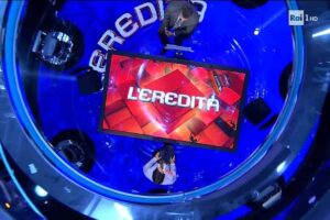 eredità insinna scandalo
