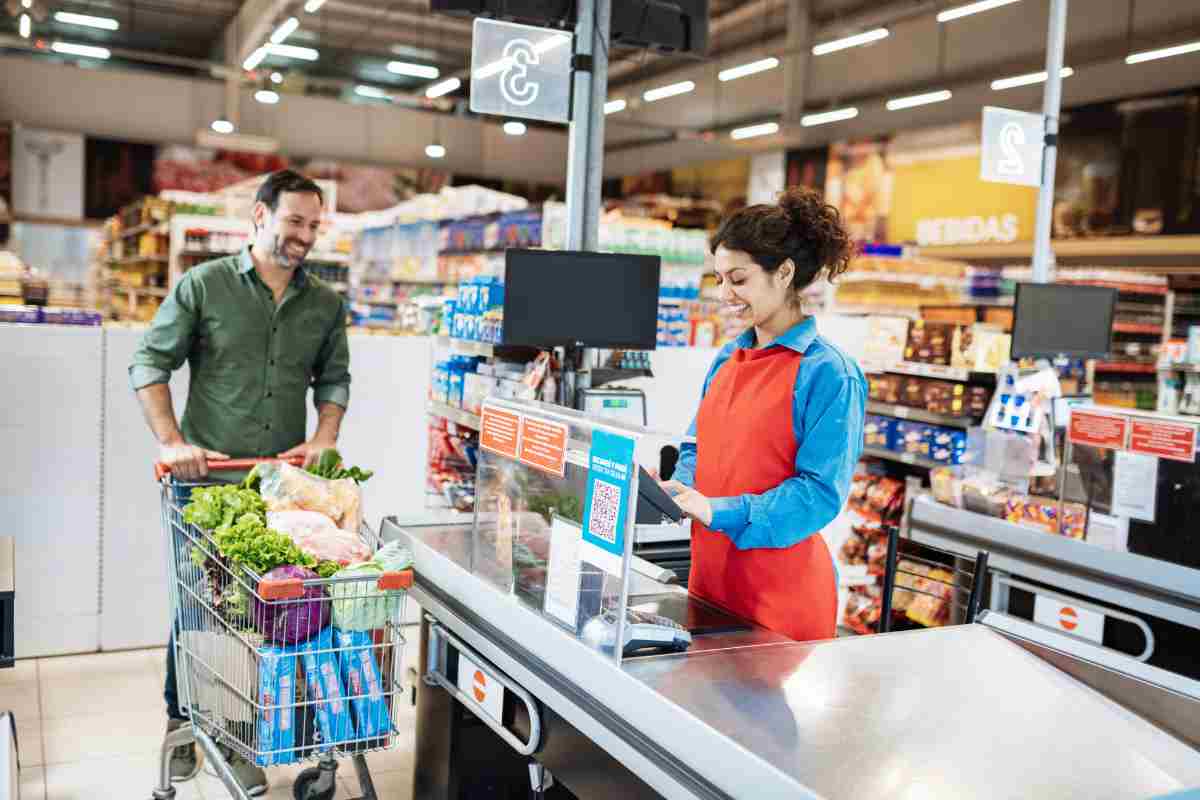 Supermercato cassa