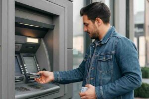 proteggersi quando si preleva al bancomat