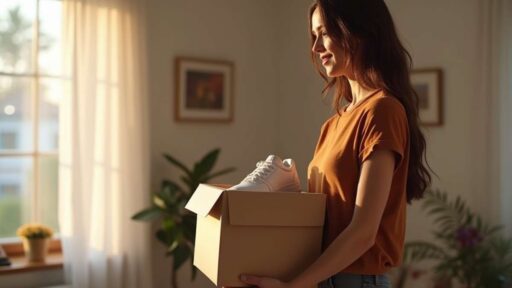 riutilizzare le scatole delle scarpe