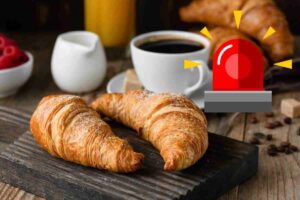 Colazione allarme caffè