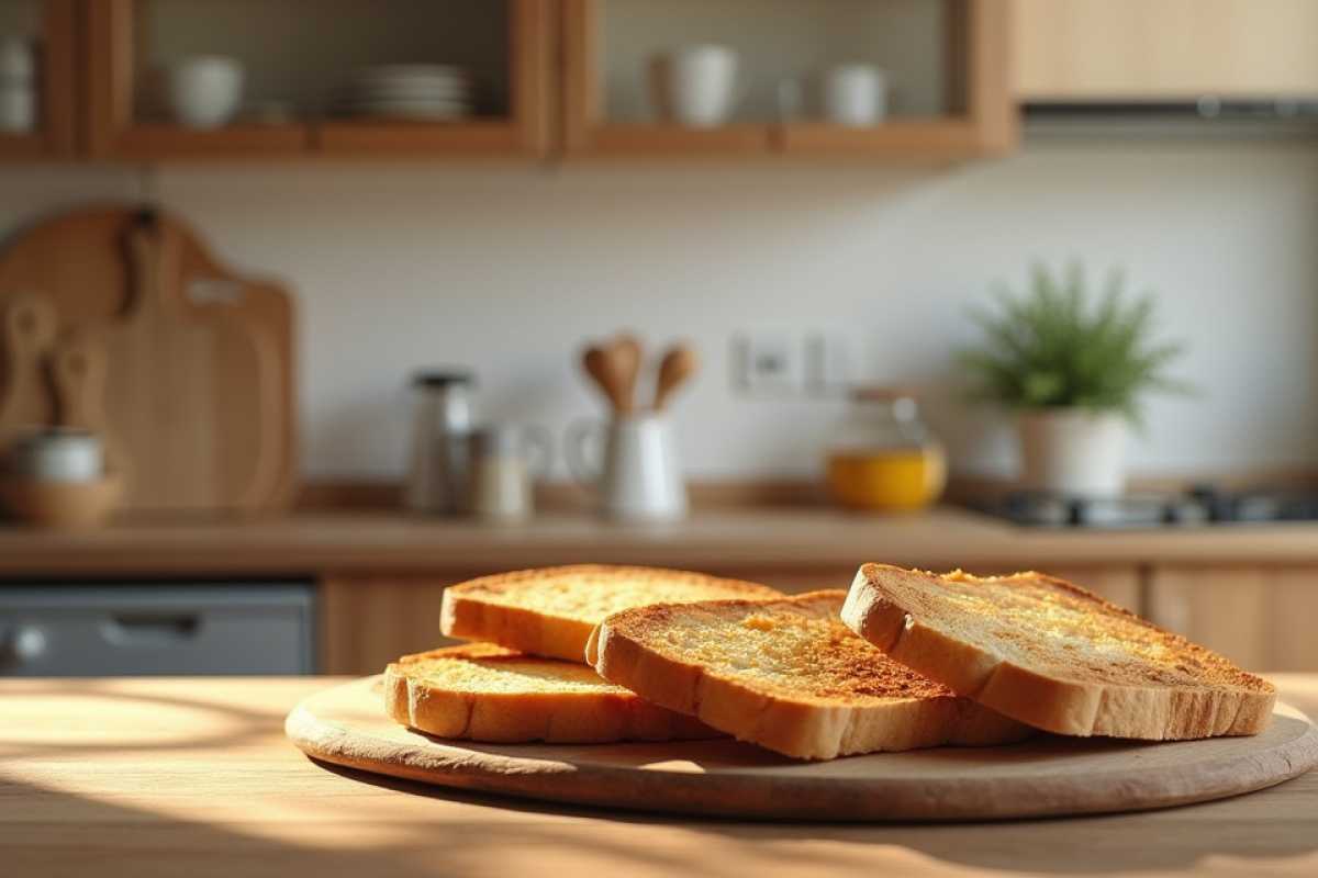 ritiro di fette biscottate