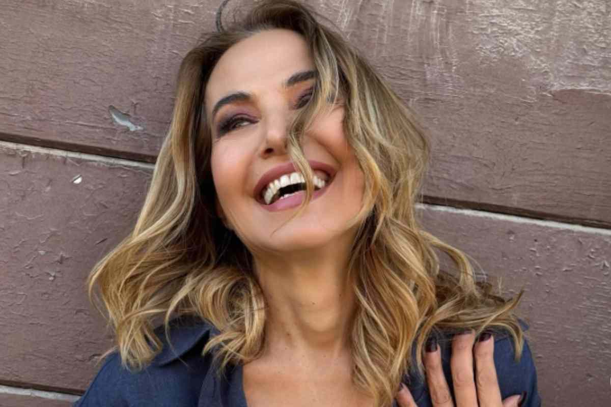 Primo piano di Barbara D'Urso